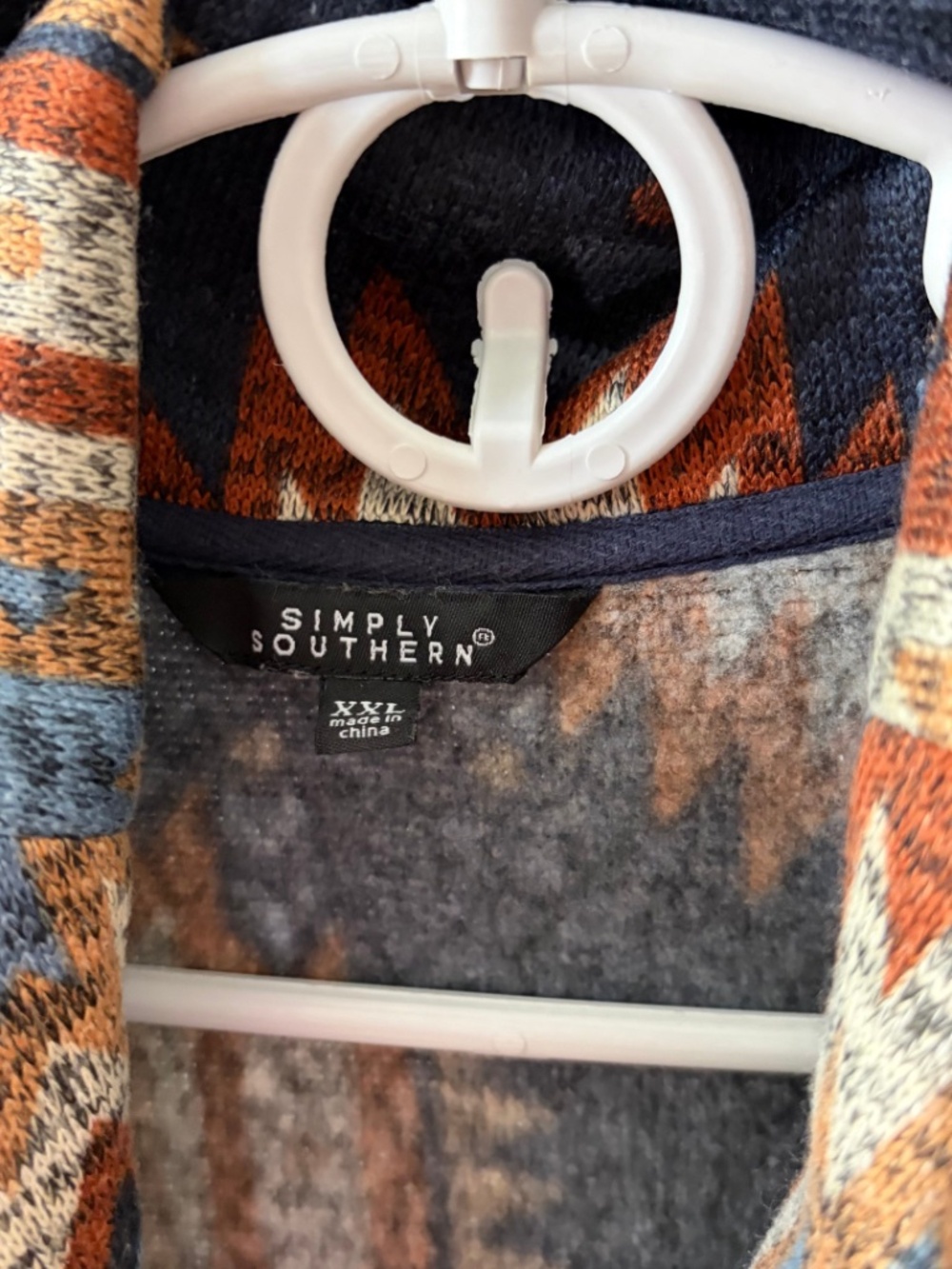 Simply Southern Aztec Cardigan Jacket - Picture 4 of 4